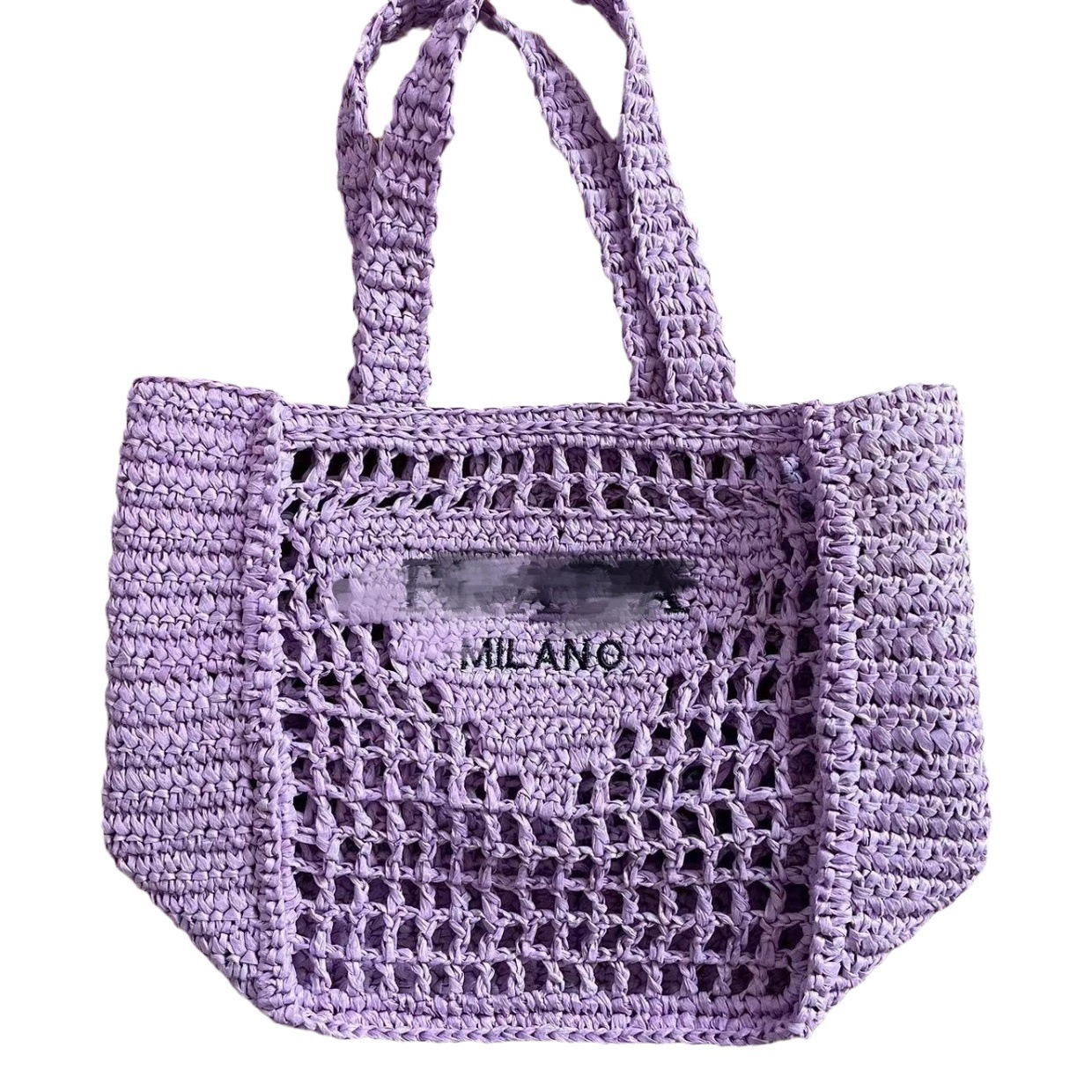 PD small square new imitation pp paper rope encryption hand-woven Qin Lan with p family