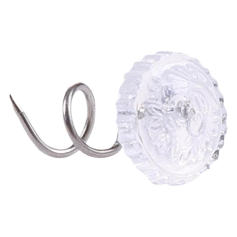 A generation of sofa cushion fixed artifact spiral non-slip seamless transparent nail anti-deviation bed sheet sheet single twist nail