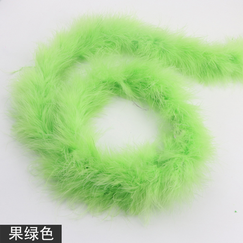 Picture of Tops wholesale Turkey plush plush feather diy1 2 M 16G performance stage decoration feather strip