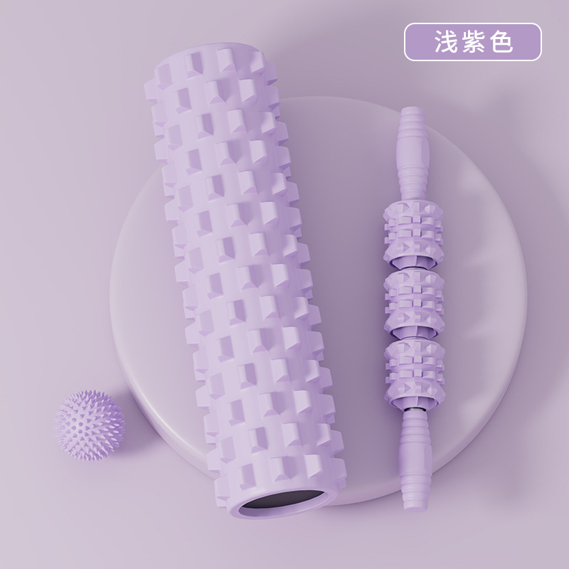 Picture of SanFan foam shaft solid yoga column mace high hardness hardened super pain deep massage roller fitness shaft