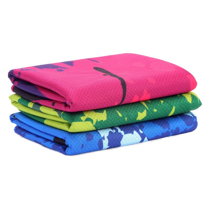 Ice towel factory cold towel cooling printing ice towel fitness sports cooling towel camouflage quick-drying cooling towel