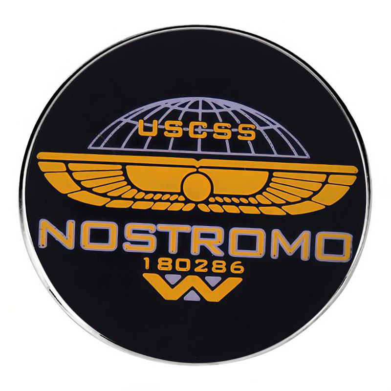 Spaceship Nostromo Brooch Alien Predator Pin Badge Metal Alloy Badge Accessories