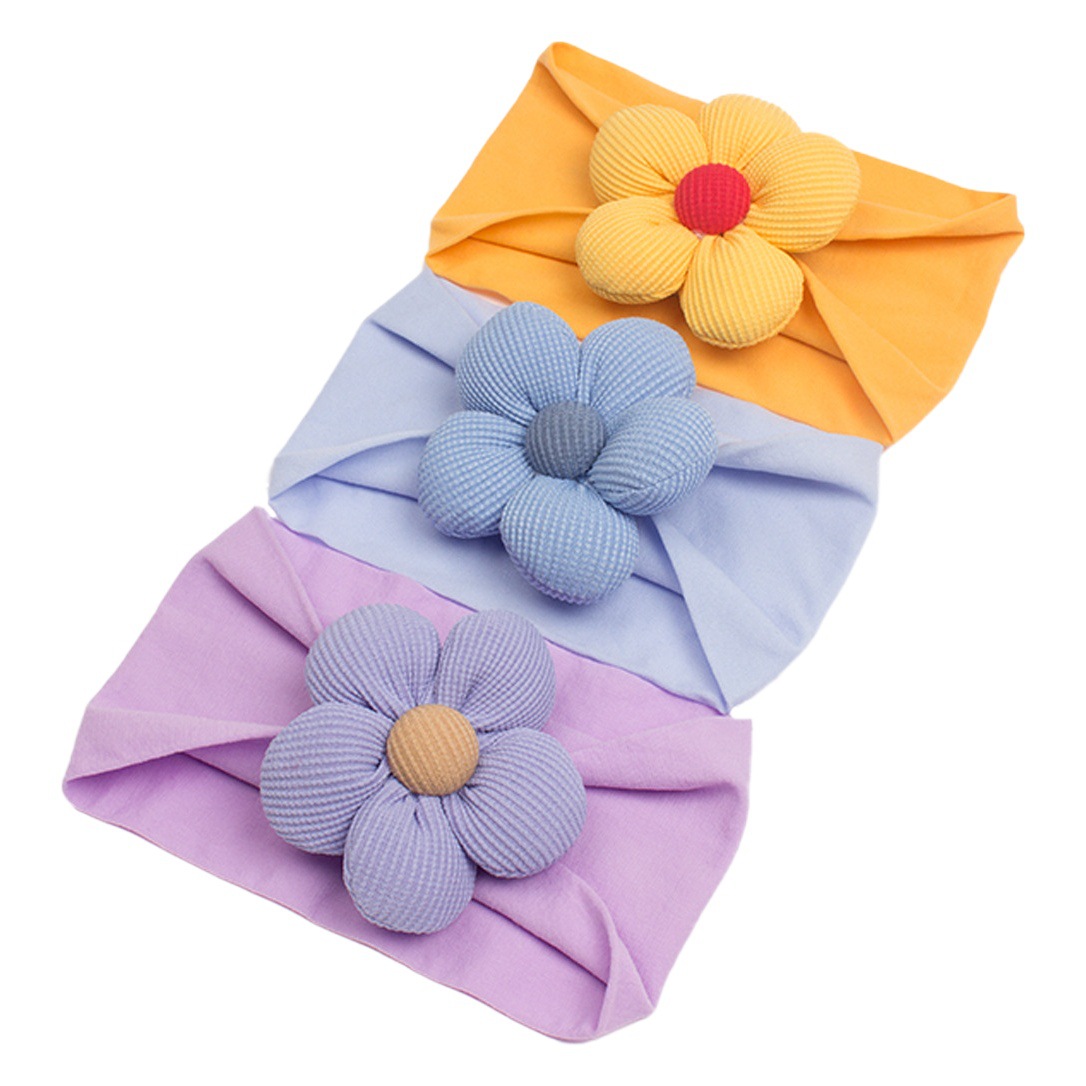 European and American Autumn New Children's Nylon Hair Band Baby Soft New Creative Elastic Headwear Baby Hair Band