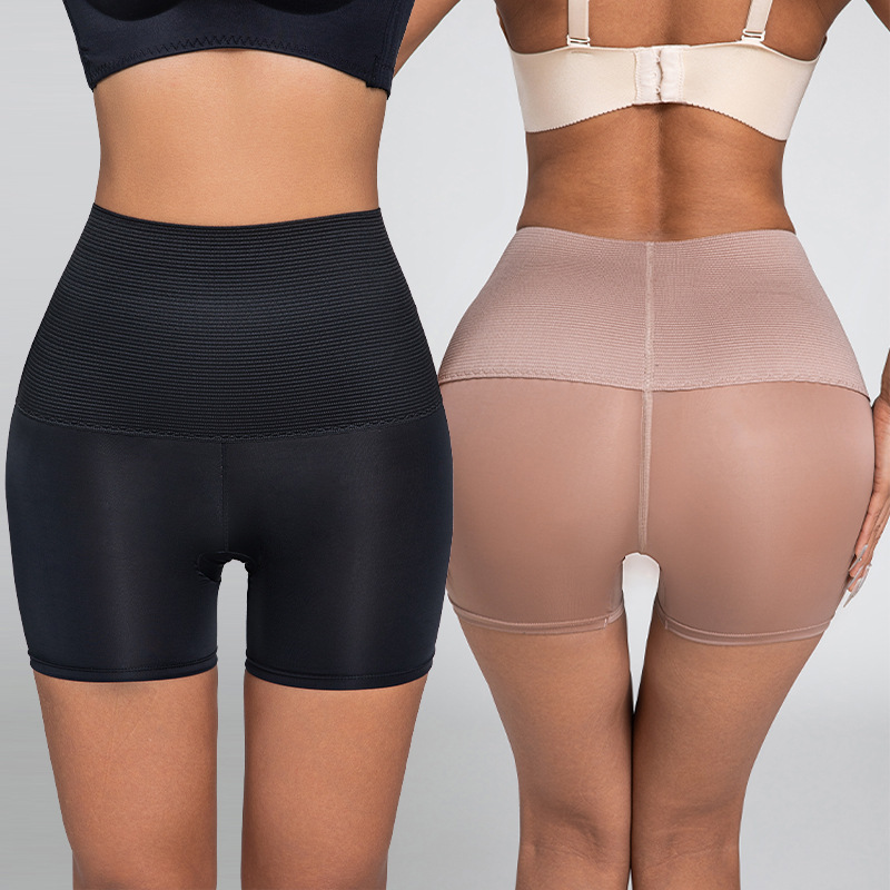 Cross-border Explosions High Waist Abdominal Shaping Pants Women's Body-shaping and Body-shaping Postpartum Abdominal Hip-lifting Strong Small Belly Shaping Pants for Women