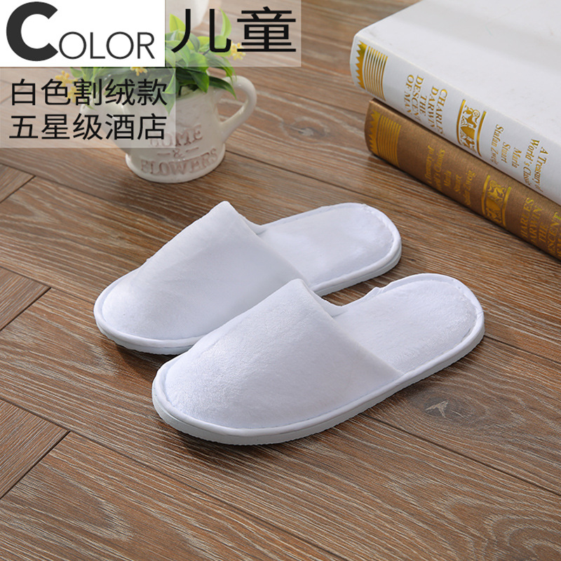 Picture of Hotel Guest House Supplies Disposable Slippers Home Aviation Coral Spot slipper Travel Beauty Salon