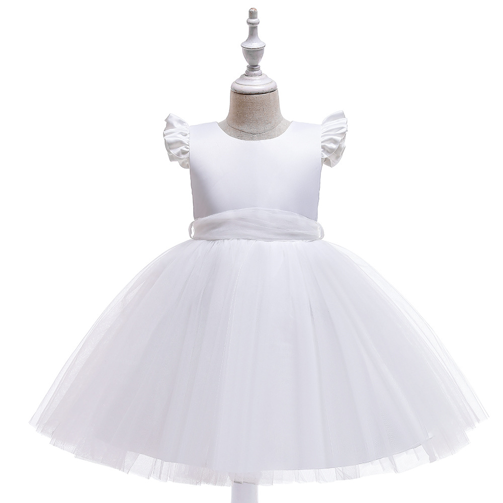 Picture of Children's Dress Flower Girl Wedding Dress Princess Dress 2025 European and American New Girl Host Catwalk Piano Performance Dress