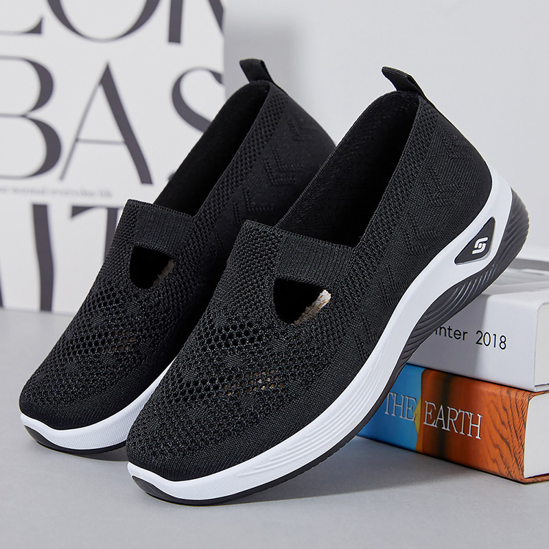 Picture of Women's Shoes Summer 2025 Breathable Comfortable Shoes Cross-border Middle-aged and Elderly Mother Shoes Soft-soled Casual Mesh Shoes for Children