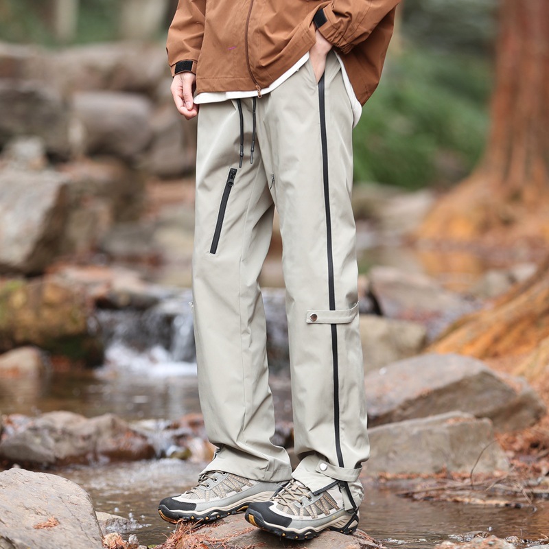 Professional Hiking Climbing Pants Men's Quick-drying Waterproof American Style Outdoor Camping Style Wear High Street Style