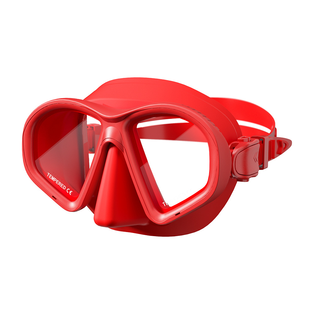 Picture of Free diving glasses myopia lens diving mirror camera bracket silicone snorkeling mirror snorkeling equipment