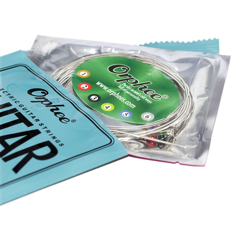 Electric Guitar Strings Electric Guitar Strings Orphee Hexagonal Carbon Steel Nickel Plated Guitar Strings