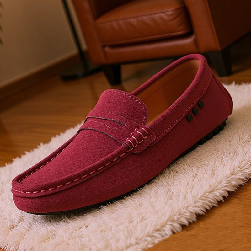 Cross-Border Amazon Hot-Selling 48 Large Size Spring and Summer New Casual Men's Shoes, Loafers, Men's Slip-On Driving Shoes
