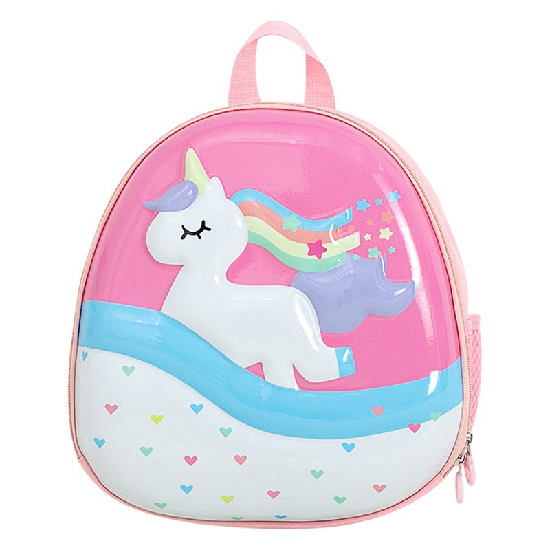 Super Cute Cartoon New Children's Schoolbag Korean Style Fashion Eva Unicorn Eggshell Kindergarten Backpack Wholesale