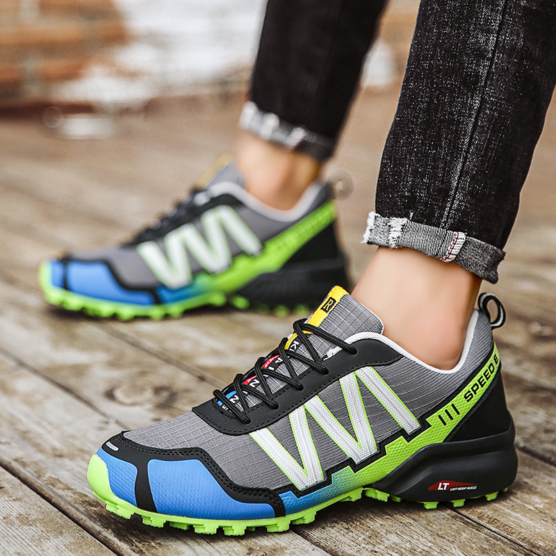 Aliexpress Outdoor Men's Hiking Shoes Non-Slip Wear-Resistant Cross-Country Running Shoes Ebay Sports Men's Shoes Travel Shoes