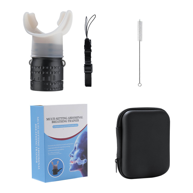 Picture of Cross-border in stock Fitness Trainer Portable Vital Capacity Abdominal Adjustable Resistance Breathing Trainer