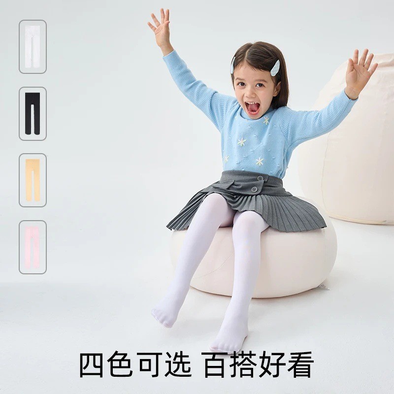 Picture of Dance Socks Children's Summer Thin Pantyhose Velvet Girls' Pantyhose Professional Tight Ballet Dance Socks Exhibit