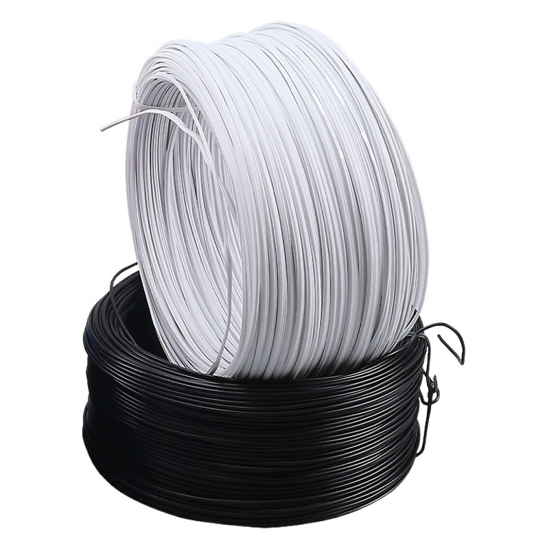 Galvanized iron wire tie wire PVC coated plastic wire tie wire tie wire cable binding wire gardening wire