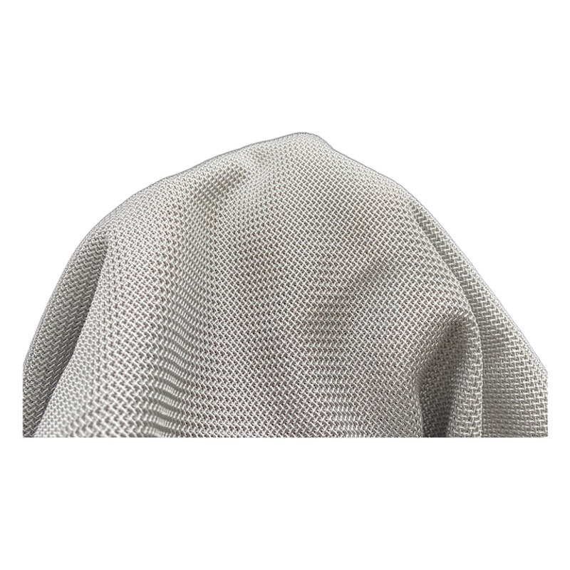 Manufacturers now supply K086 mesh cloth handbag luggage mesh sneaker fabric warp knitted breathable curved mesh