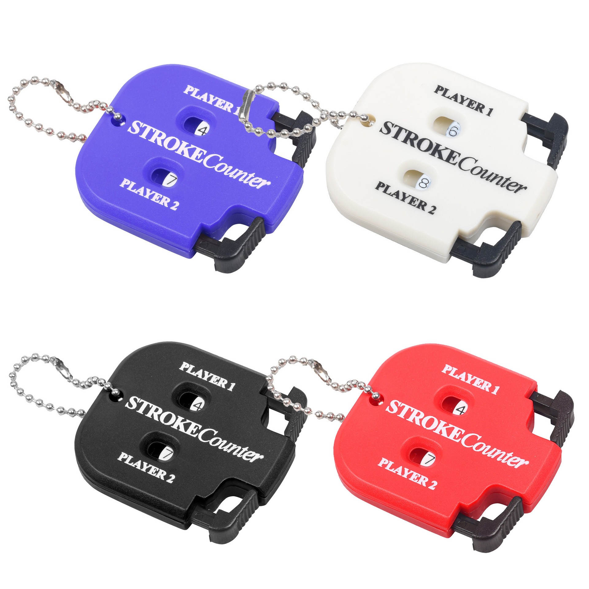 Golf Square Scorer Counter Golf Supplies GOLF Two-Wheels Two-Digit Scorer