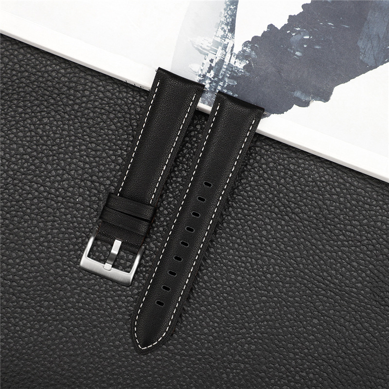 Picture of For Samsung GalaxyWatch 3 Huami GTRS Huawei GT2e Watch 20/22mm Original Leather Strap