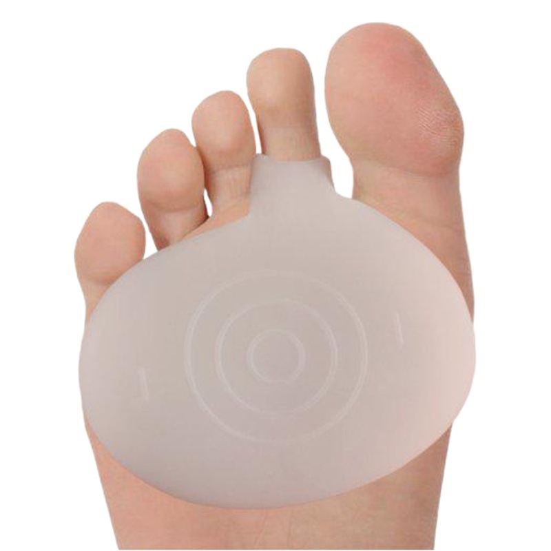 Silicone Forefoot Pad Thickened Super Soft High Heels Half Pad to Relieve Foot Pain Corns Pad