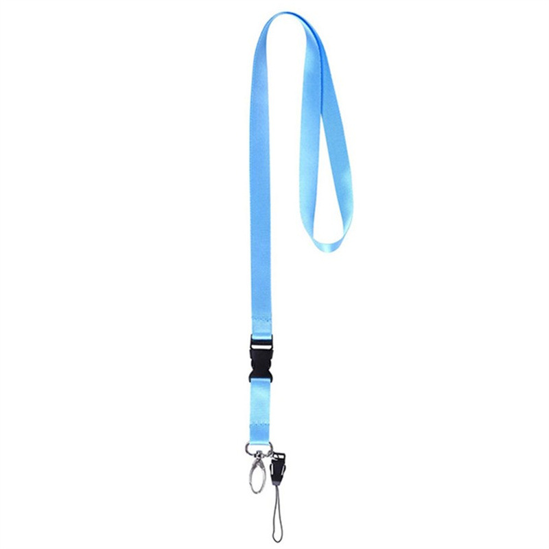 Picture of Cross-border ribbon polyester thermal transfer detachable certificate lanyard multi-color badge certificate lanyard printable logo