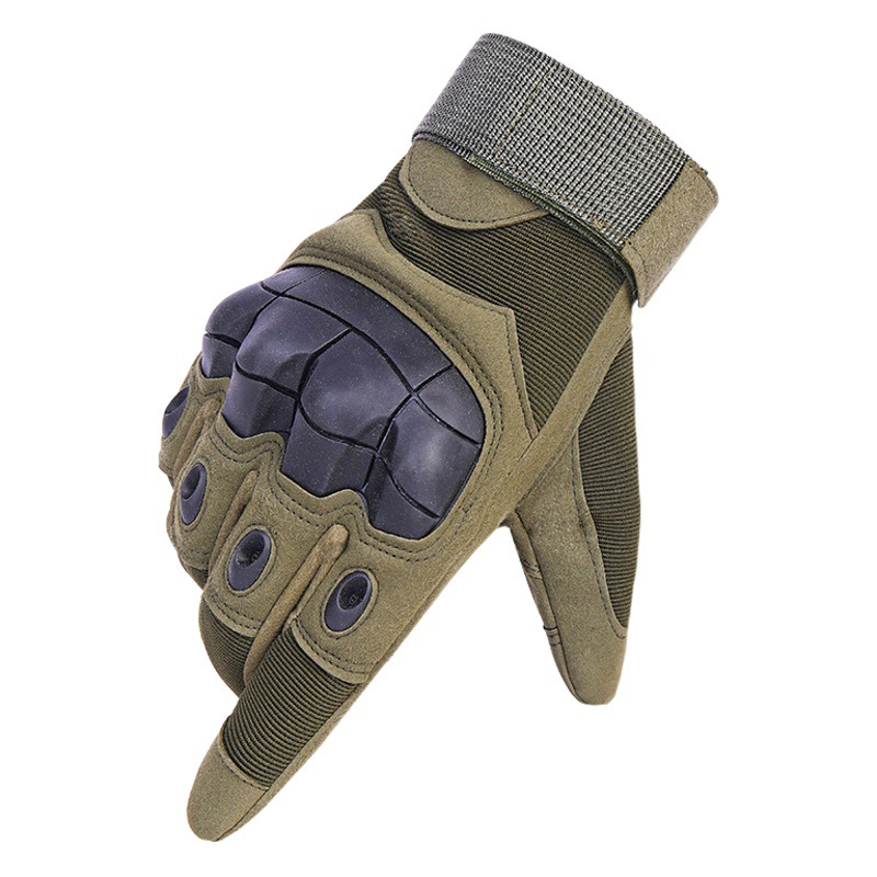Tactical gloves men's non-slip outdoor mountaineering training summer wear-resistant anti-cut single soldier full finger gloves cross-border wholesale