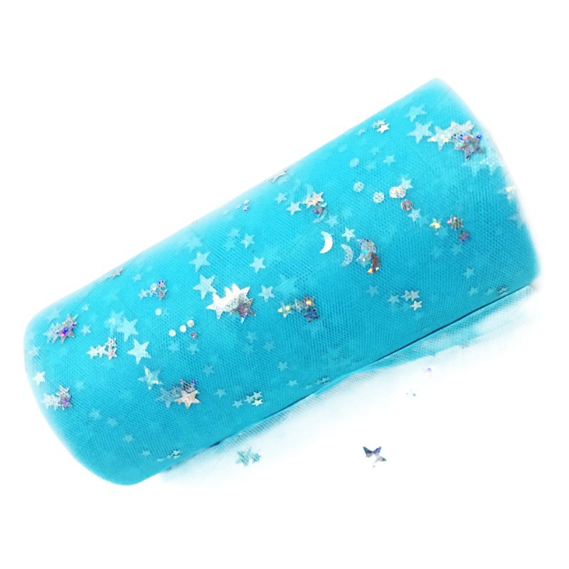 AAB American mesh roll star yarn Starry Sky yarn mesh background cloth net red nail art photography lace yarn sequin yarn