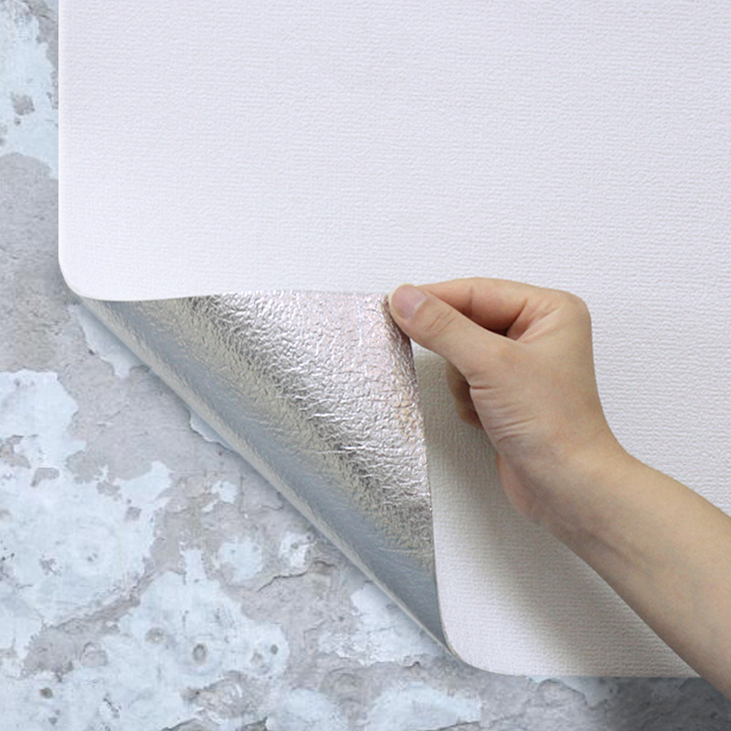 Gray Wall special wallpaper self-adhesive waterproof moisture-proof 3d wall stickers Wall wallpaper ugly home dormitory stickers