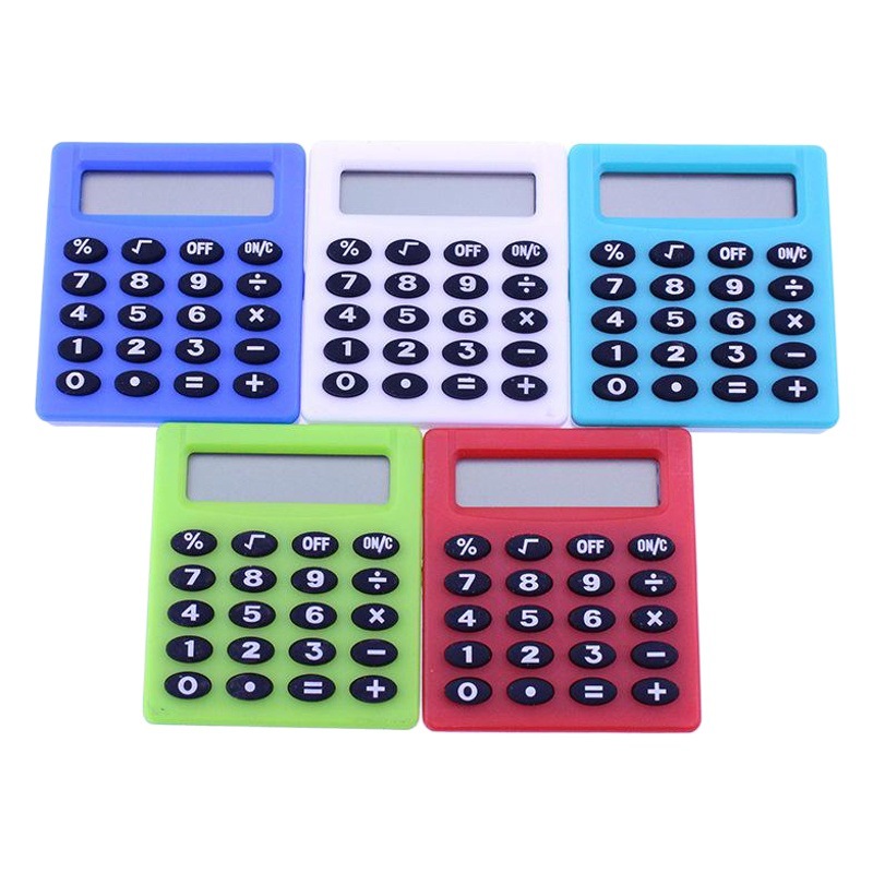 Cute mini calculator student exam small calculator portable computer small square arithmetic calculator