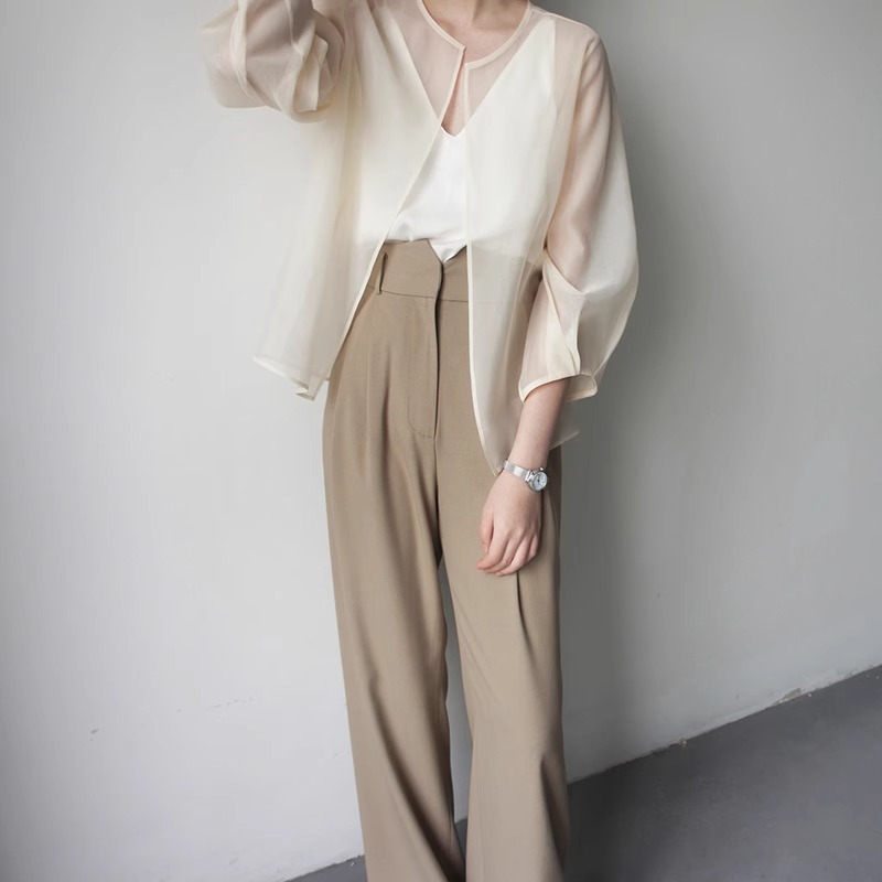 Picture of Foreign-style Sun Protection Cardigan Top Women's Summer New Outer Shawl Air Conditioning Blouse