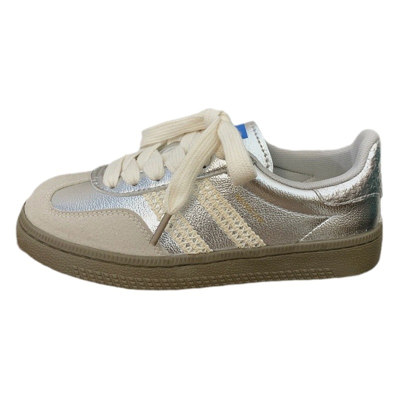 2024 Spring and Summer Students Korean Style All-match Ballet Training Shoes Low Breathable White Shoes Live Sports Board Shoes