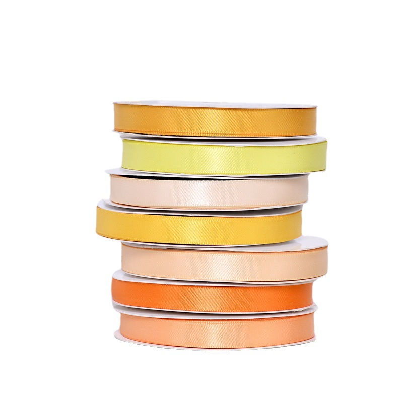 Picture of Yao Ming ribbon in stock 1cm polyester ribbon cake baking DIY accessories gift box packaging flower decoration material jewelry ribbon