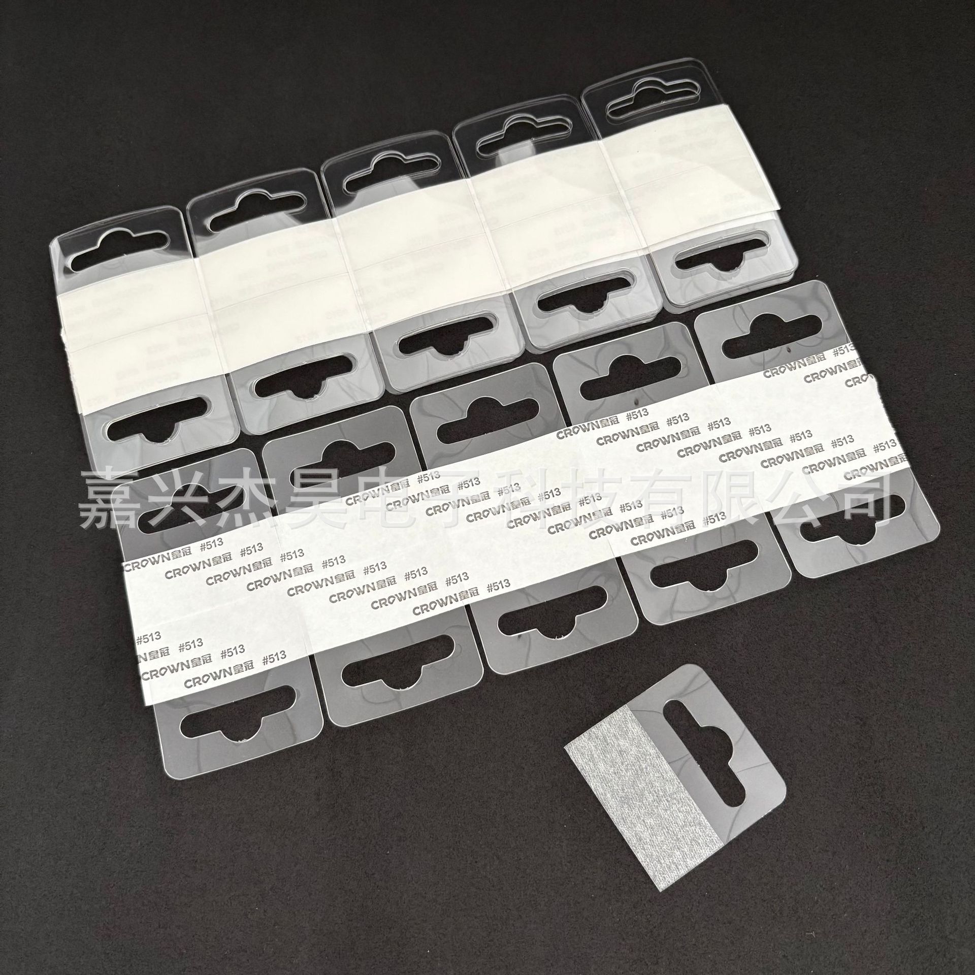 Ningbo supply transparent PET hook plastic piece aircraft hole hook elevator PET hook