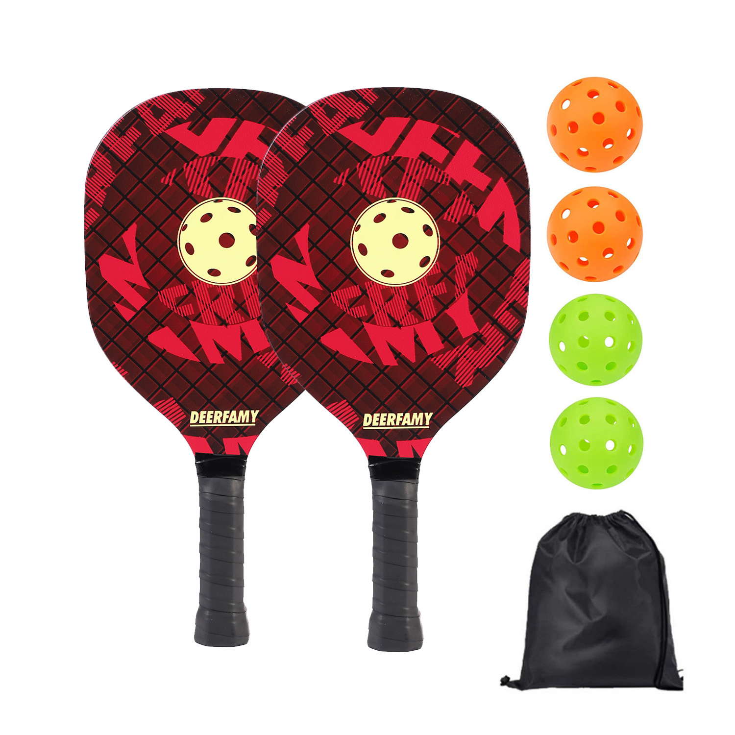 Picture of Poplar UV printing Peak ball racket set beach racket storage bag packaging Amazon cross-border explosions factory