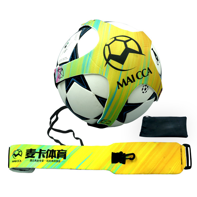 Picture of Bumping Ball with Ball Bumping Auxiliary Kicking Training Supplies Football Training Auxiliary Equipment Football Bumping Belt