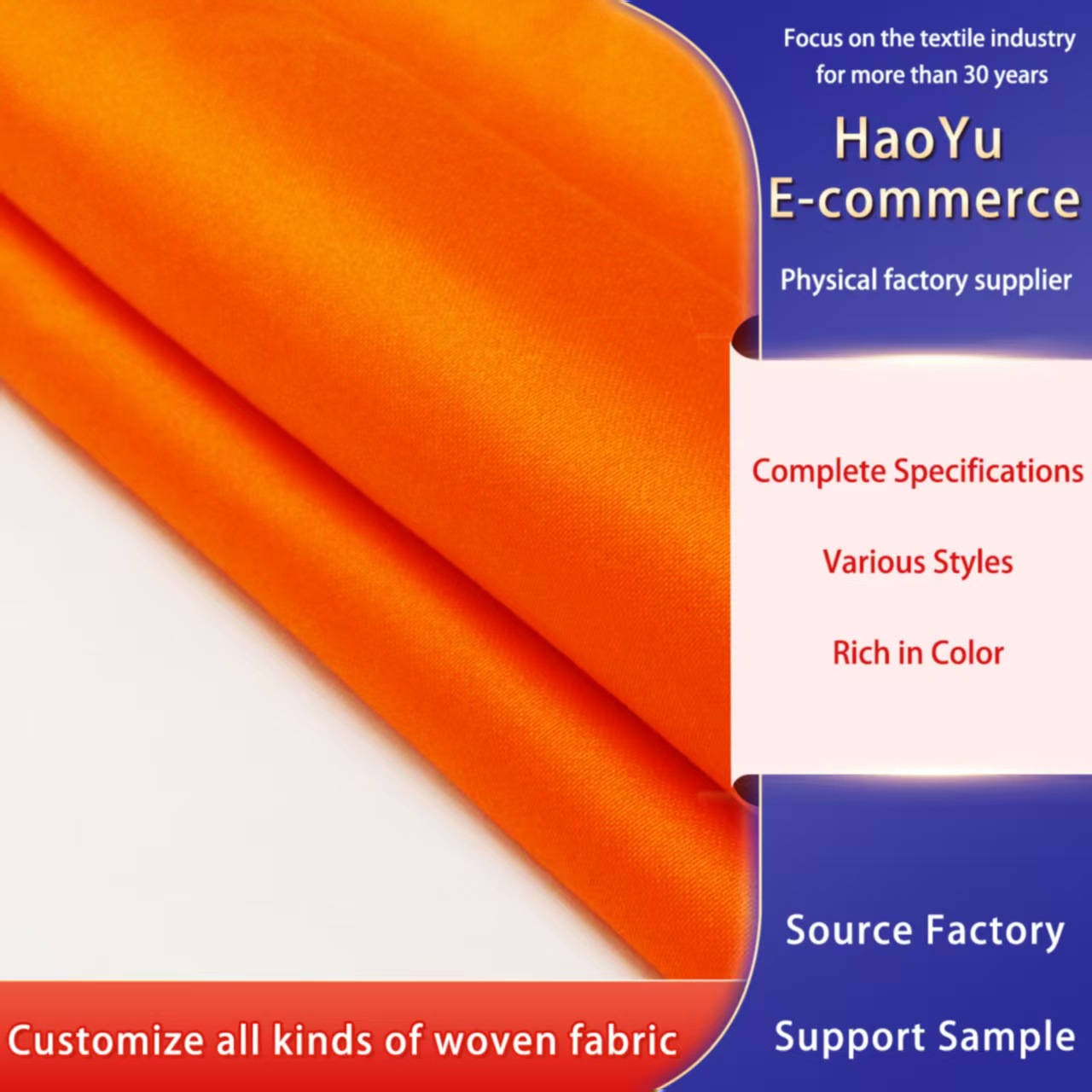 Cotton straight gong C32/2*12 twill fabric for clothes pants coat manufacturers