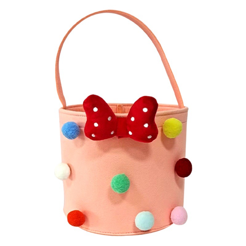 Felt holding bucket felt bag hand gift gift gift felt bag storage bucket factory wholesale