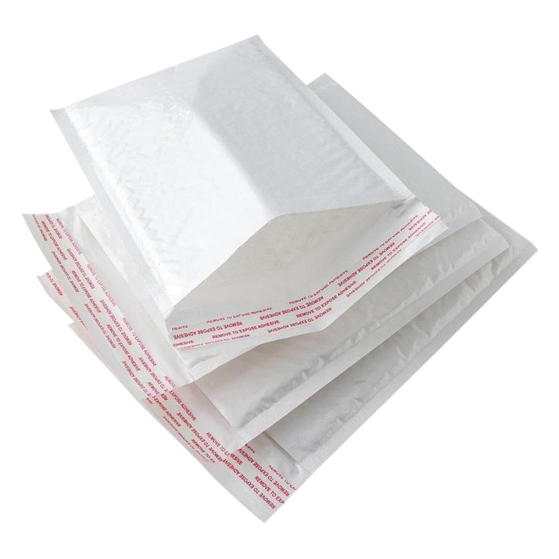 White Pearl Film Bubble Bag Thickened Express Packaging Bag Wholesale Bubble Bag Garment Bubble Envelope Bag Packing Bag