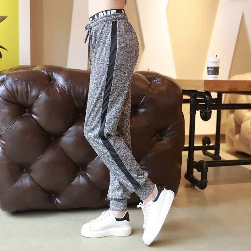 Picture of 2025 New Yoga Pants Sports Quick-Drying Running Loose Nine-Point High-Waist Training Large Size Breathable Fitness Pants for Women