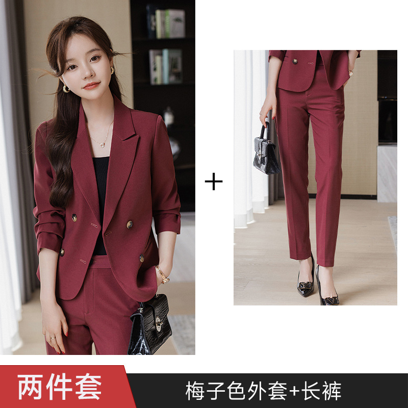 Picture of Small Suit Jacket Women's Spring and Autumn 2025 New High-end Fashion Elegant Goddess Fan Xiaozhong Business Suit suit