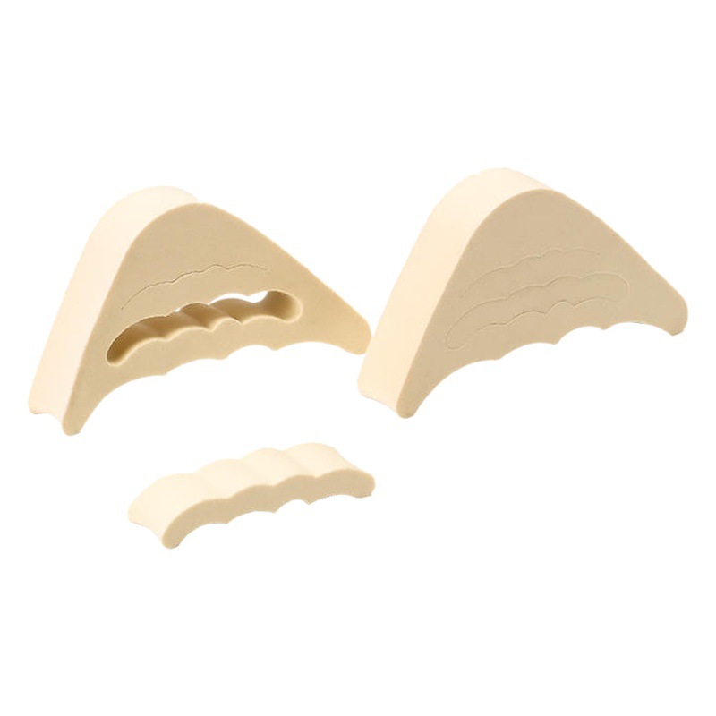 Toe plug adjustable size half size pad pointed high heel shoes sponge filled toe protection anti-pain super soft and comfortable