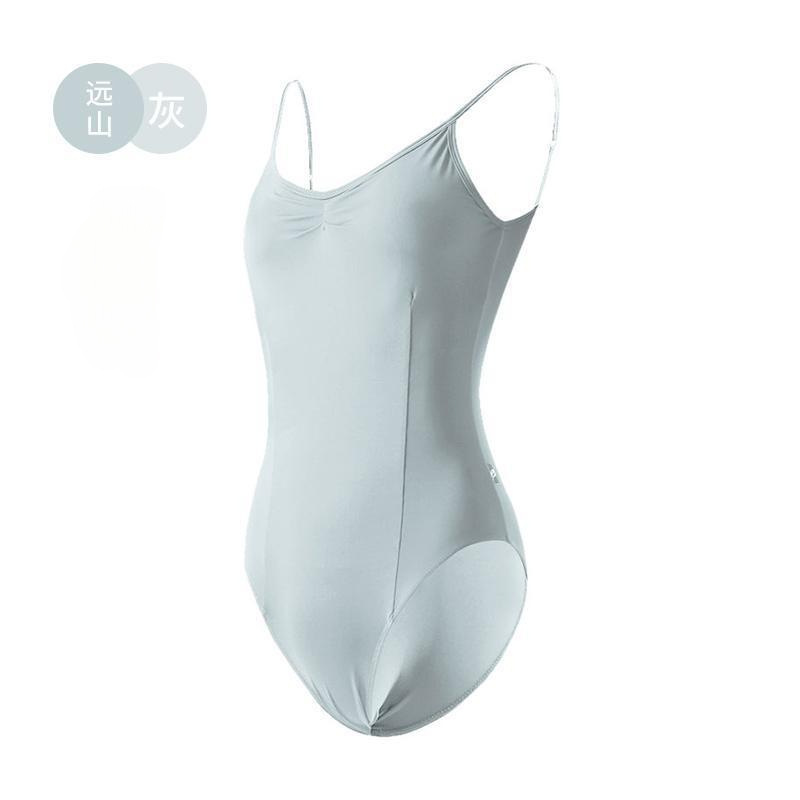 Picture of Jasmine Dance Suit Gymnastics Suit Female Adult Art Test Sling High Hip Body Suit Ballet Training Suit Waist Sling