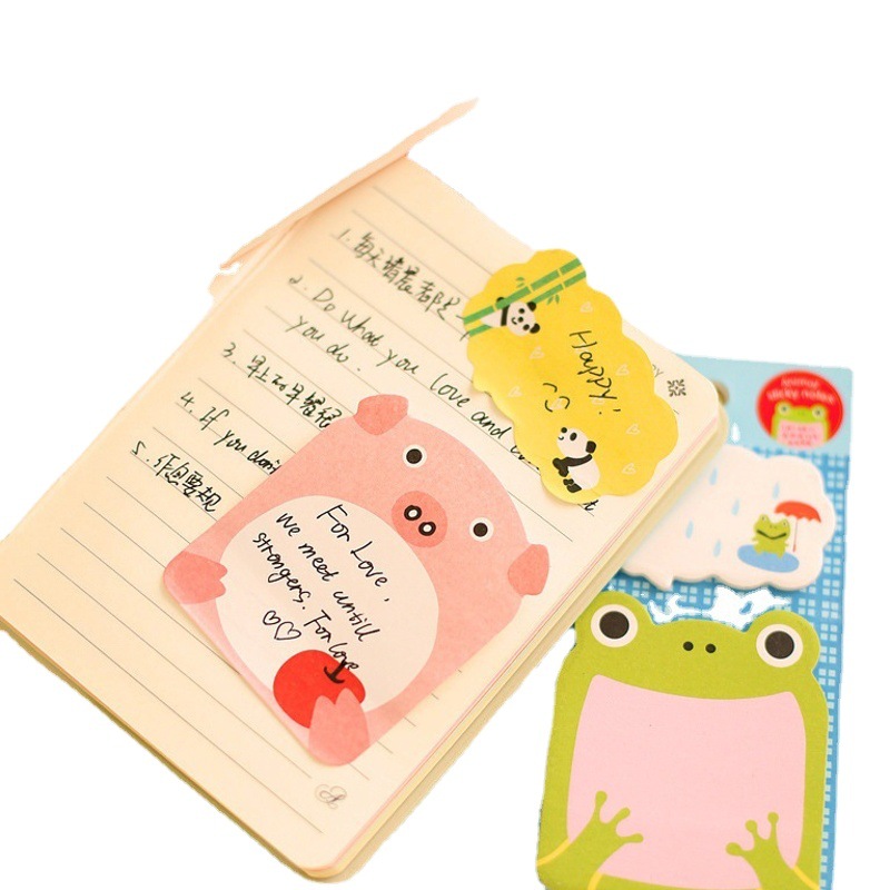 Picture of Creative Post-it Notes N times Post-it Notes Everything Post-it Notes Student Gifts Cartoon Animal Post-it Notes Wholesale