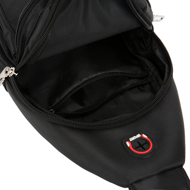 Picture of Chest Bag Men's 2023 New Casual Korean Style Waterproof Oxford Cloth Trendy Sports Small Bag Shoulder Crossbody Bag Fashionable Backpack