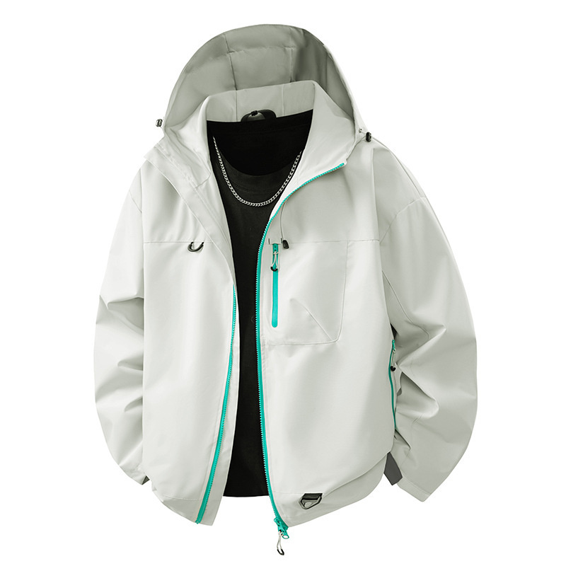 Men's Outdoor Jacket 2025 Spring/Autumn New Youth Outdoor Fashion Casual Trendy Handsome Versatile Jacket for Men
