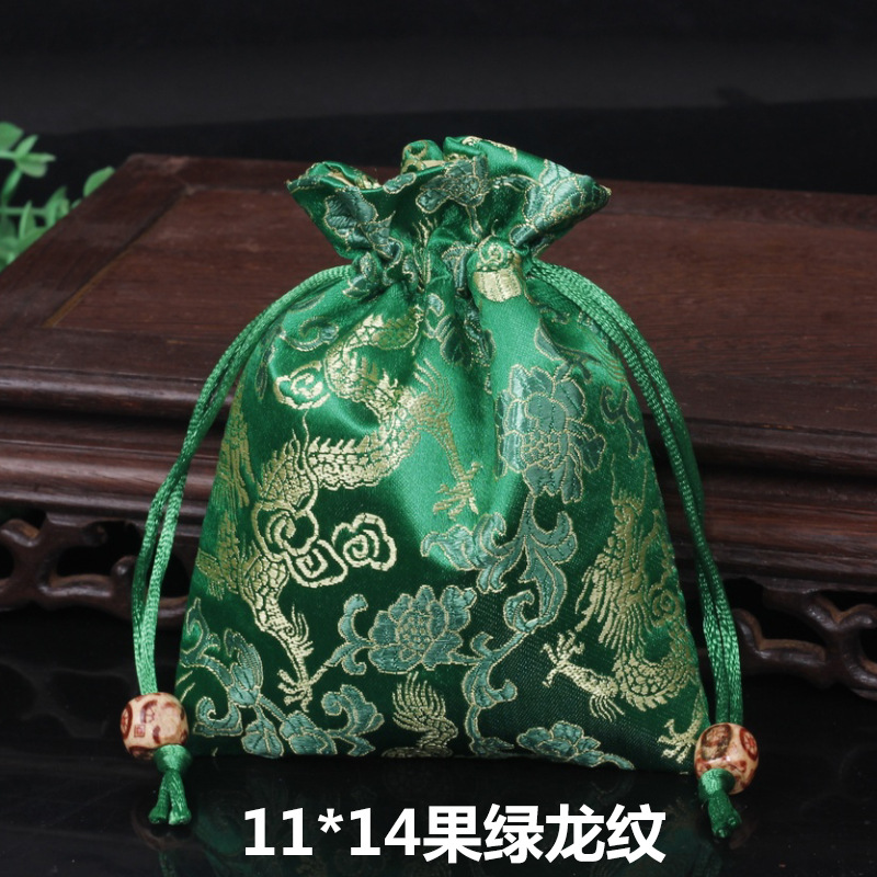 Picture of Osmanthus sachet sachet pendant antique Chinese brocade high-grade sachet empty bag bag bag wholesale 11*14