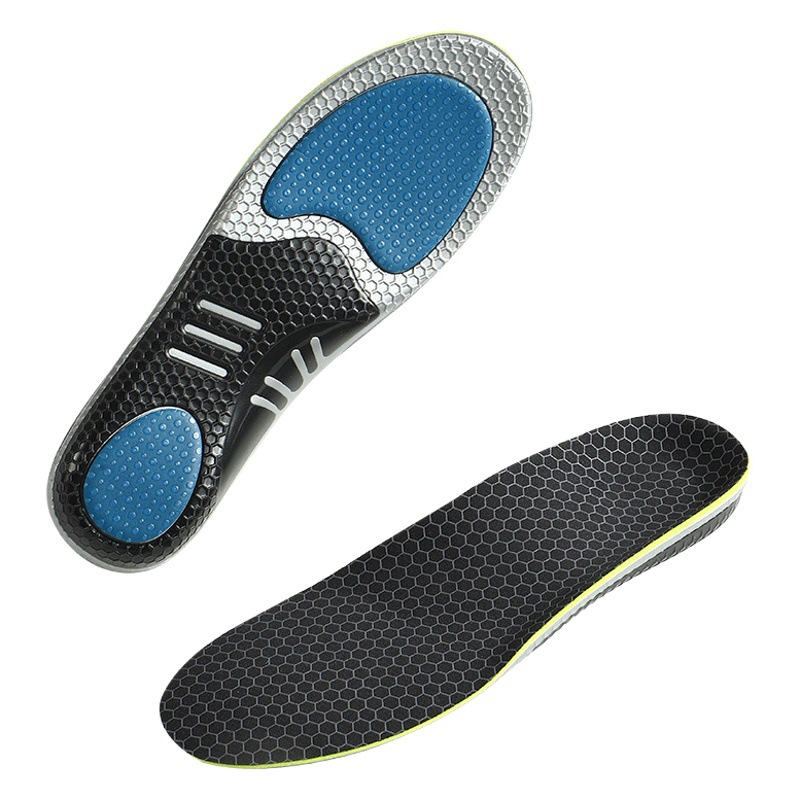 Sports insole flat foot orthopedic insole sports comfortable antibacterial deodorant high elastic shock absorption sweat absorption breathable arch