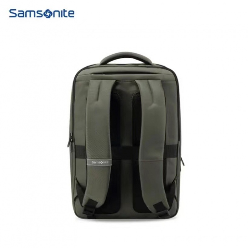 Picture of Samsonite/Samsonite backpack large capacity casual backpack PU + fabric business laptop bag
