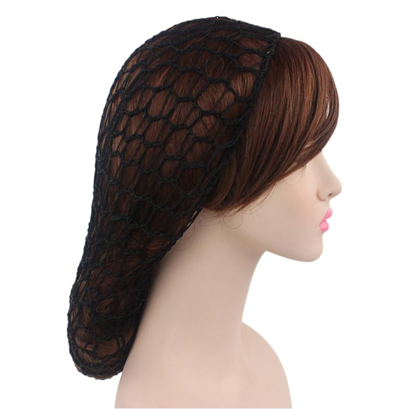 Ladies hand crocheted drooping hair net hair care long Net Net Net nightcap factory outlet