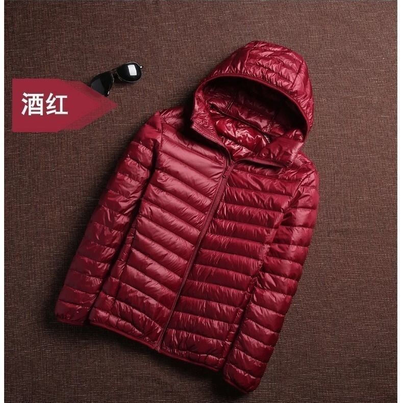 Picture of New Light Down Cotton-padded Jacket Men's Short Vertical Collar Jacket Young Men's Thin Down Cotton-padded Jacket Men's Ultra-light Style